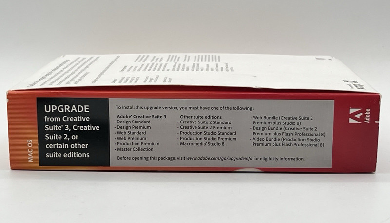 Adobe Creative Suite 5.5 CS5.5 Design Standard For MAC OS Full Retail DVD Vers. gallery