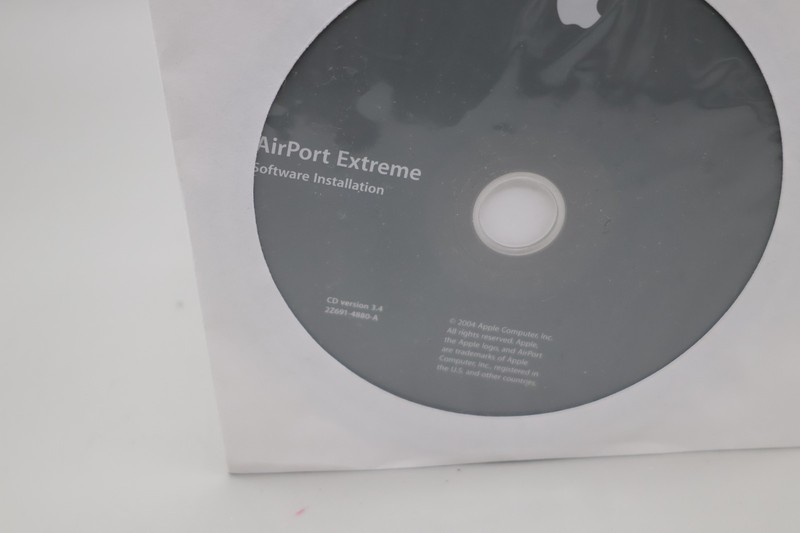 2004 - Apple Airport Extreme Software Installation CD Version 3.4 - Dut's Deals gallery