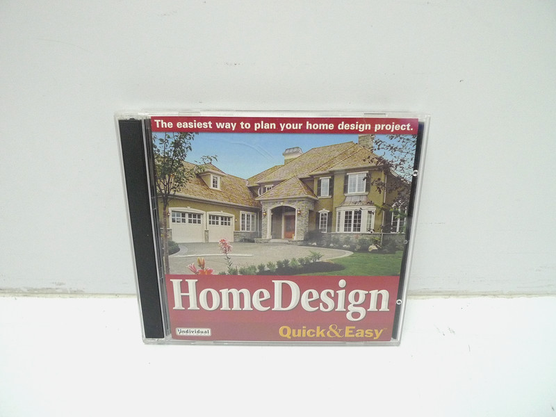 Individual Software HomeDesign Quick & Easy 2-Disc CDs | Untested, As-Is
