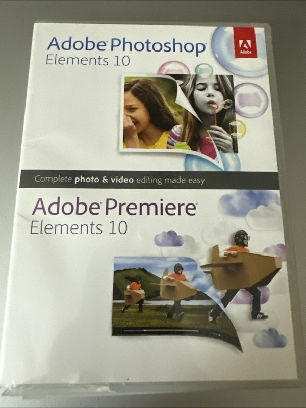 Adobe Photoshop Elements and Premiere Elements 10 for PC Mac