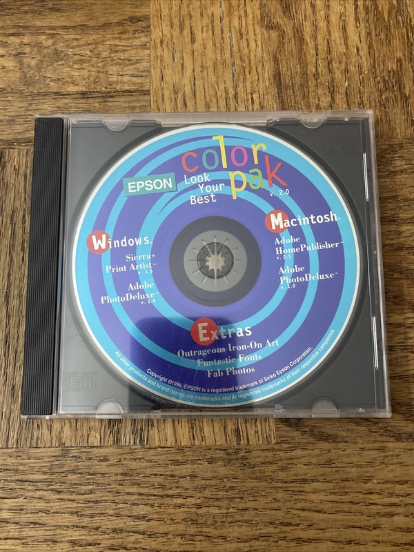 Epson Color Pak PC Software
