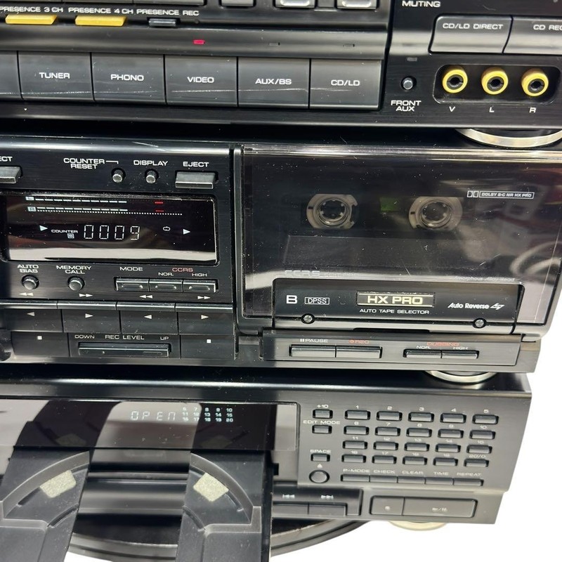 ROXY J5 KENWOOD T-7i GE-7i A-5i DP-7i X-7i Hi-Fi Stereo System Set Vintage Japan gallery