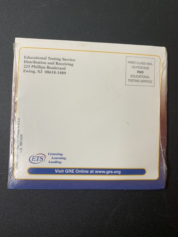 New Sealed GRE Powerprep Software CD-ROM Windows Test Preparation Version 3.1 gallery