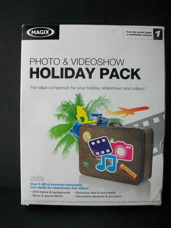 Photo & Videoshow HOLIDAY PACK [Software]