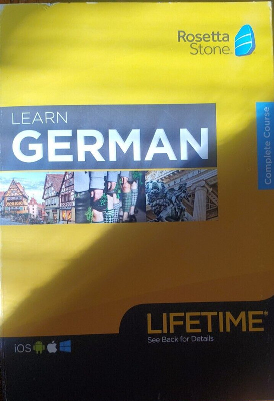 Rosetta Stone Lifetime Subscription GERMAN New!