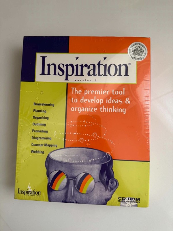 Inspiration Mind Mapping Software Version 6 NEW IN SEALED BOX