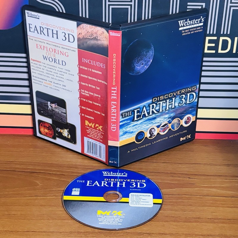 Webster’s Millennium Discovering The Earth 3D PC CD ROM Windows