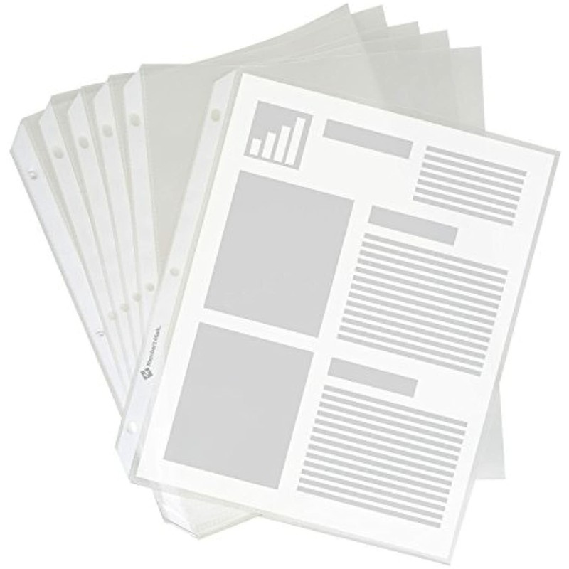 Member's Mark Heavyweight Sheet Protectors, Clear (250 ct.) gallery