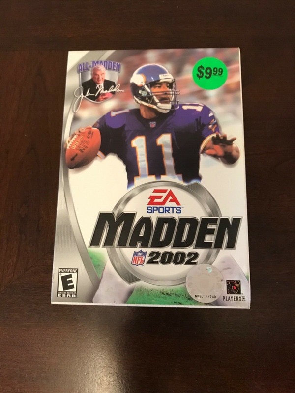 Madden 2002 PC CD-ROM Brand New Sealed