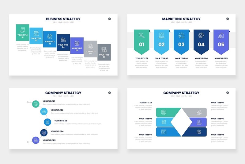 Strategy Infographics Template