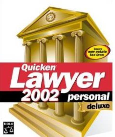 Lawyer 2002 Personal Deluxe PC CD create legal protection documents wills trusts