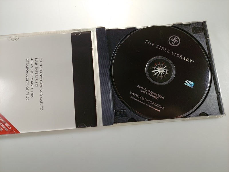 BIBLE NIV New Int'l Version Search & Cross Reference 1998 Jewel Case Win 3. 1 gallery