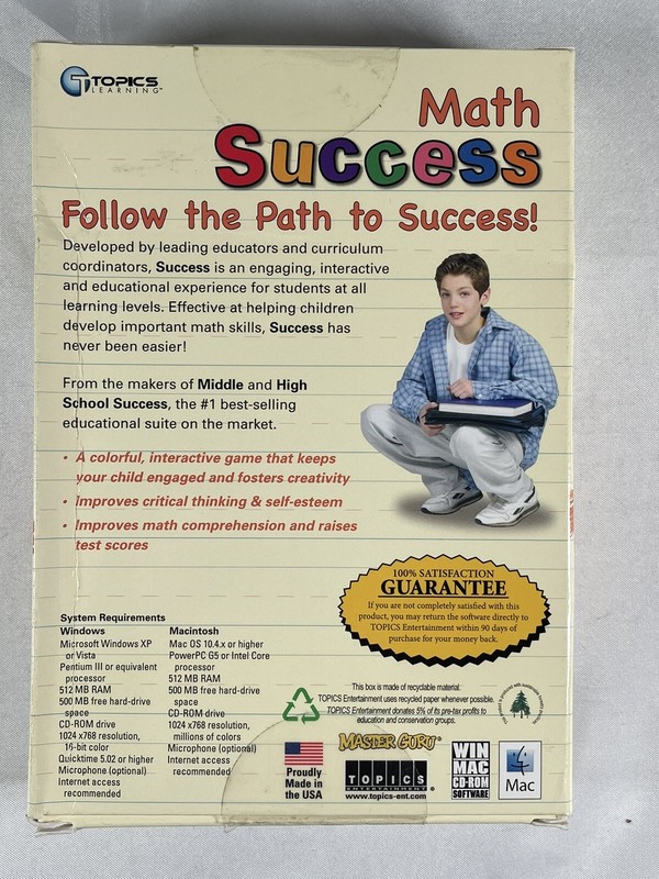Math Success for Windows and Mac gallery