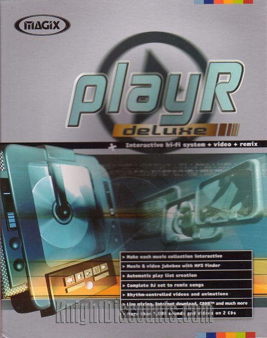 MAGIX PlayR Deluxe Music & Video Editing Software – Magics Player – NEW in BOX
