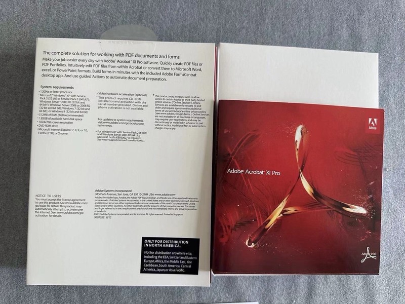 Adobe Acrobat XI Pro Full Version| Permanent License (For 3 PCs)|DVD Windows New gallery