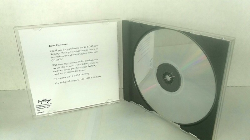 SoftKey ArtRageous! The Amazing World of Art (CD, 1995) Windows/Mac Compatible gallery
