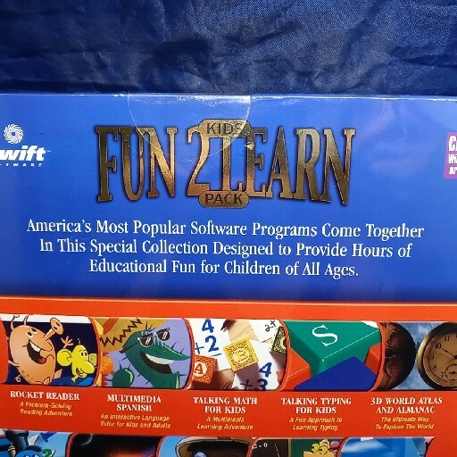 2001 Fun 2 Learn Kids Pack 10 Complete Software Programs by COSMI Windows gallery