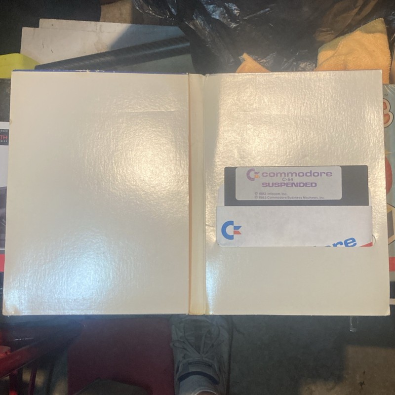Commodore C-64 SUSPENDED Adventure Game 5.25" Floppy Disk for Commodore 64 gallery