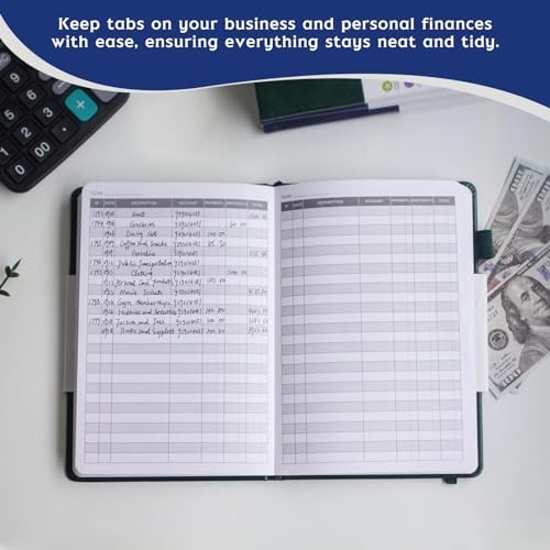 Accounting Ledger Book - Ledger Books Bookkeeping for Personal & Navy Blue gallery