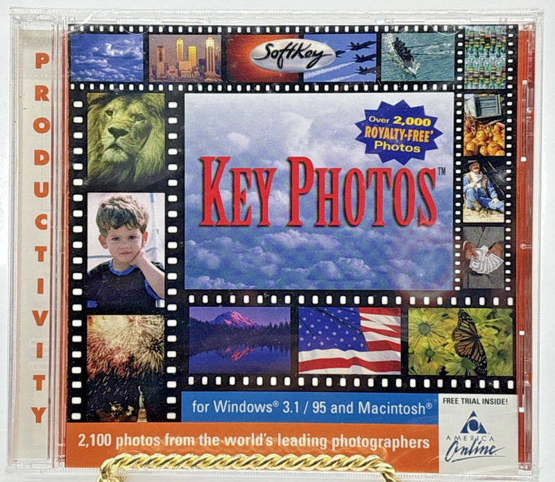 Vintage Soft Key Windows 95 Mac CDs 100 Smash Games Key Photos SEALED 1997-8 gallery