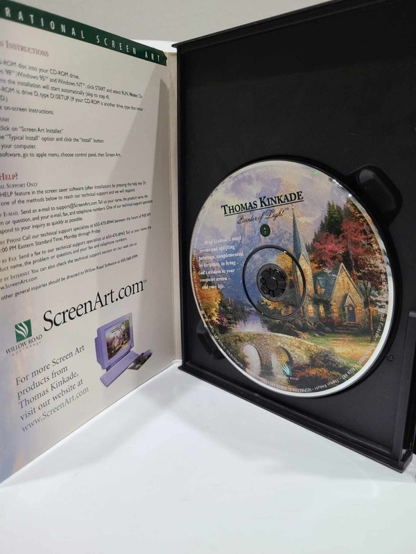 Thomas Kinkade Painter of Light Messages of Peace Screen Saver CD ROM gallery