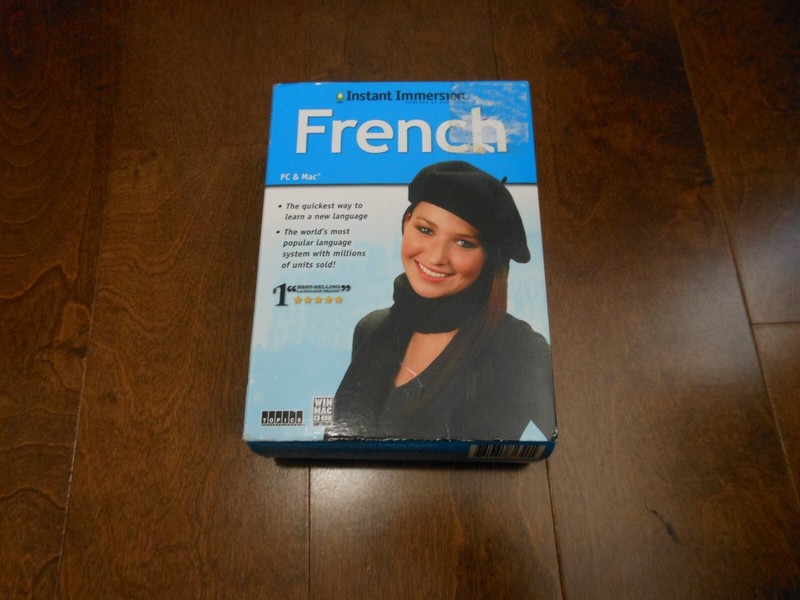 NEW 2012 TOPICS ENTERTAINMENT Instant Immersion FRENCH Language CD PC & MAC