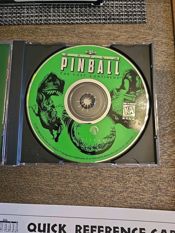 3D Ultra Pinball The Lost Continent PC Vintage 1997 Big Box Ultra Rare Classic gallery