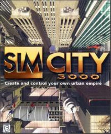 SimCity 3000 PC CD build create disasters jungle snow urban city simulation game