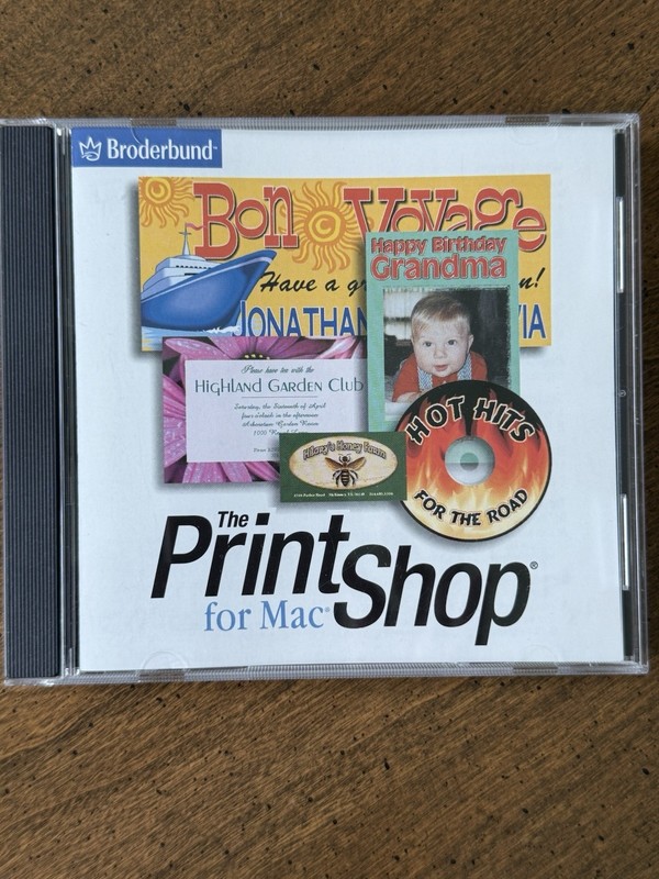 The Print Shop For Mac By Broderbund 2002
