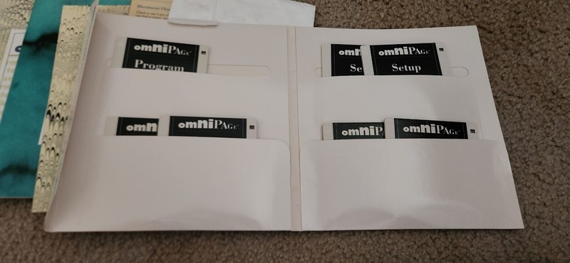 Omni Page Direct Ver. 2.0 for Mac 3.5 Flopy Disk Vintage 1992 Caere gallery