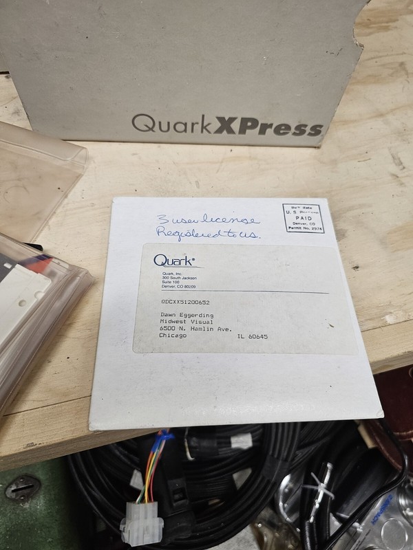 Vintage Quark Xpress Software for Mac 1986-91 Complete w Manuals Disks gallery