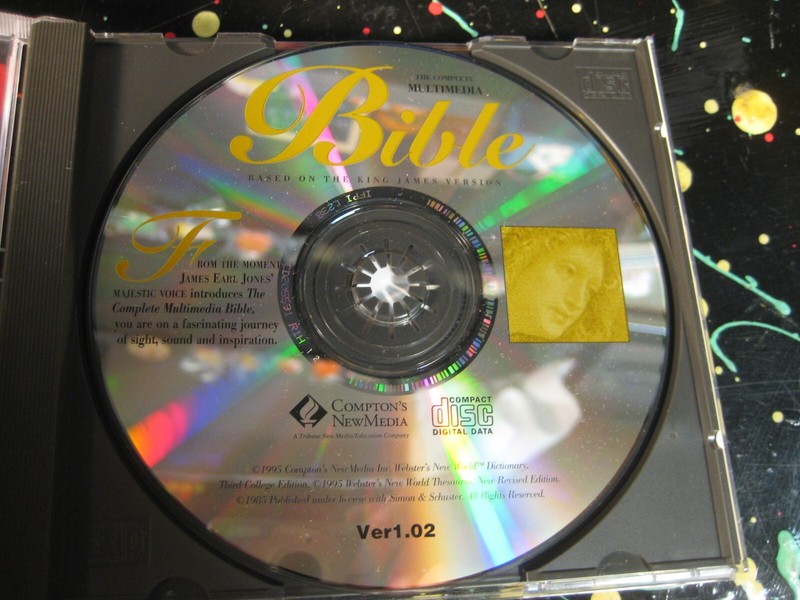 Complete Multimedia Bible (King James Version) for Windows 95 PC CDROM Comptons gallery