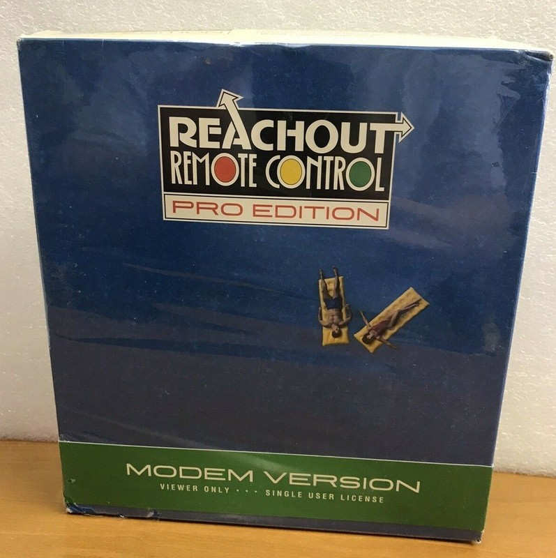 Reachout Remote Control PC Access Pro Edition Ocean Isle Software – Sealed