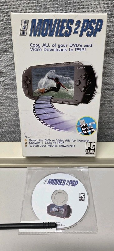 123 Movies 2 PSP Software PC CD-ROM