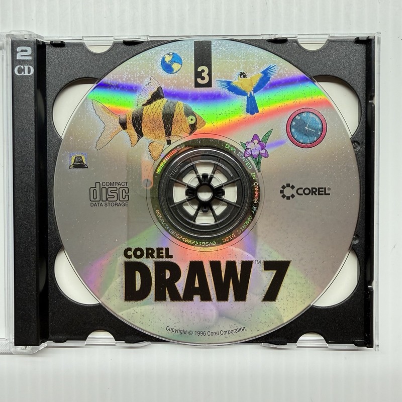 Corel DRAW 7 + PHOTO PAINT 7 + DREAM 3D 7 Upgrade – Big Box Used gallery