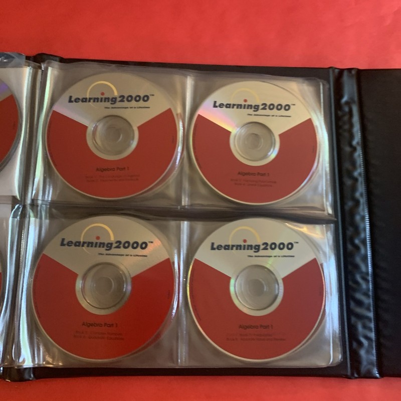 Learning 2000 / the Advantage of a Lifetime Math Algebra Reading Writing 47 CDs gallery