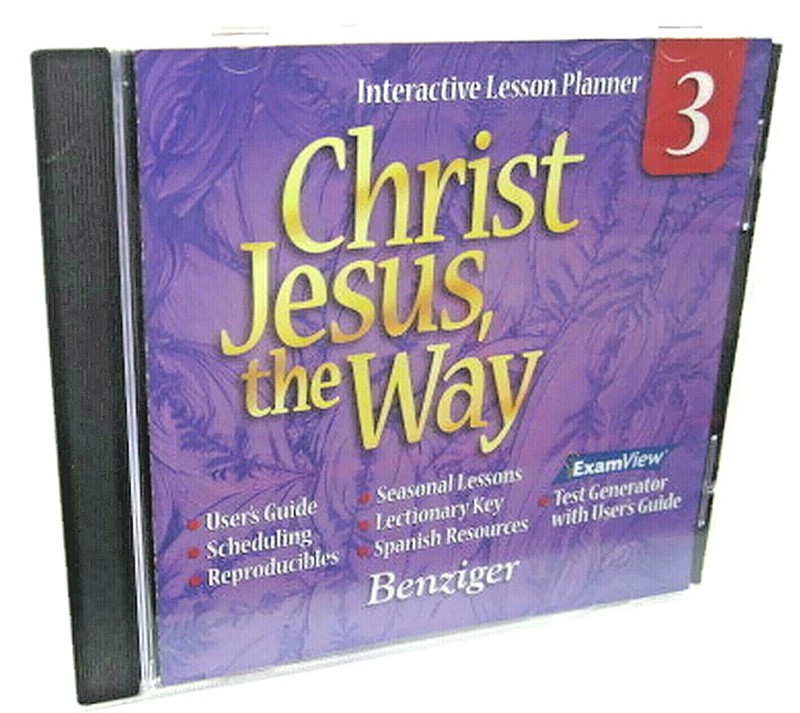Benziger Grade 3 Christ Jesus The Way Interactive Lesson Planner CD-ROM (2002)