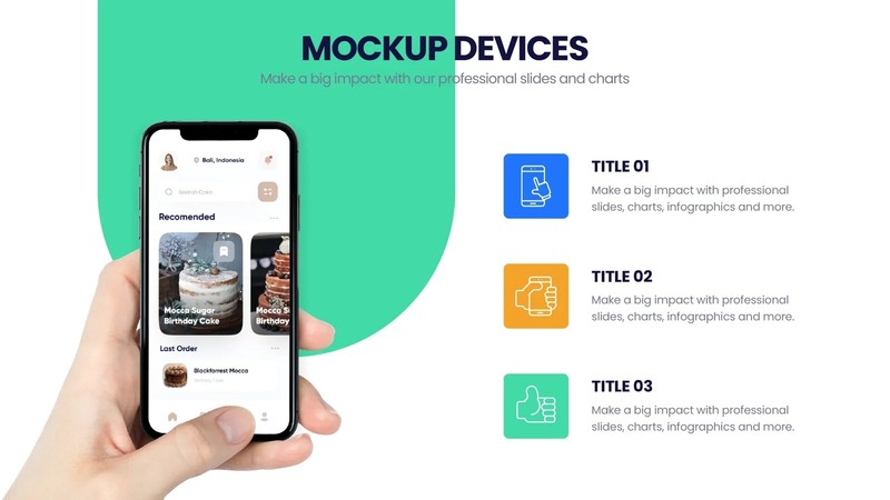 Mockup Devices Infographics templates