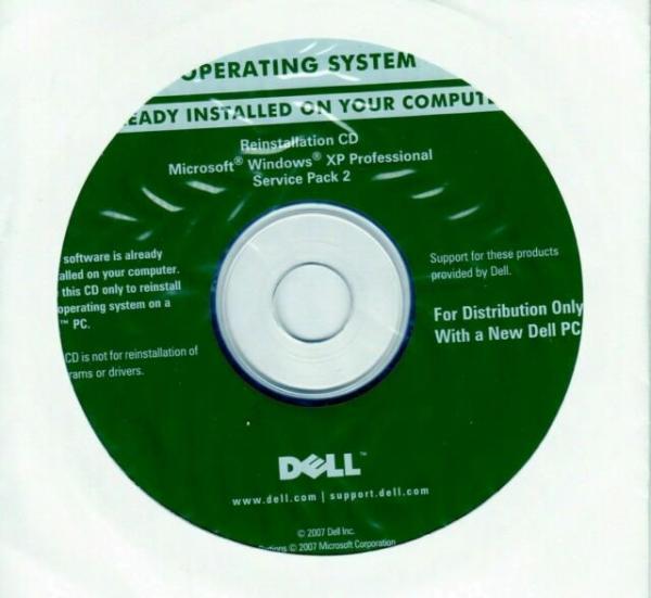 Microsoft Windows XP Professional with SP2 – Full Version (E85-02665)