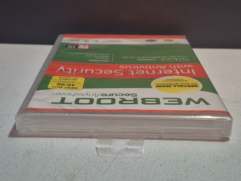 Webroot Internet Security with Antivirus 3 Devices PC Mac and Mobile NEW Sealed gallery