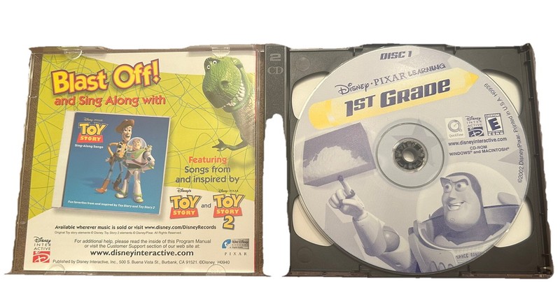 Disney Pixar Learning 1st / First Grade 2 Deluxe CD-ROM Set gallery