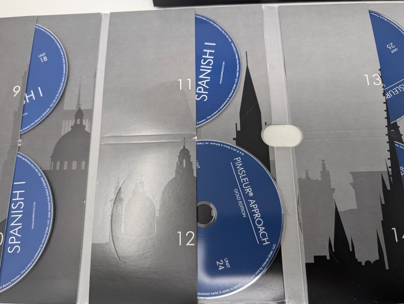 Pimsleur Approach Gold Edition Spanish I Audio CD Course Discs 9-16 (84) gallery