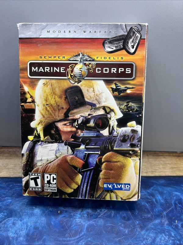 Vintage PC Game Semper Fidelis: Marine Corps PC New Sealed