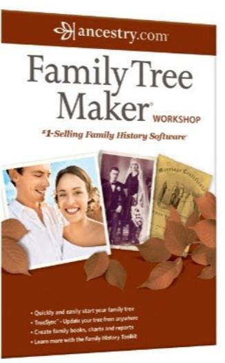FTM Genealogy Workshop PC CD add photos documents research family member history