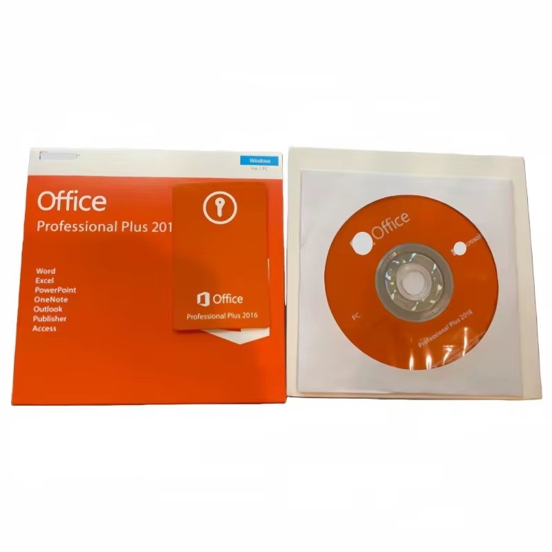 Microsoft Office 2016 Pro Plus NEW SEALED Genuine Key Physical DVD Fast Shipping gallery