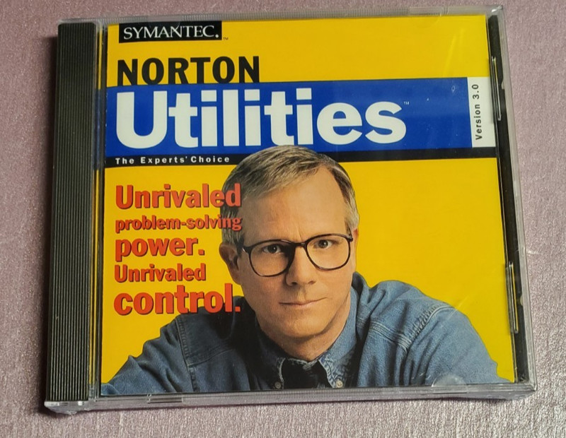 Symantec Norton Utilities Version 3.0 Install CD -1997-Brand New-Unopened
