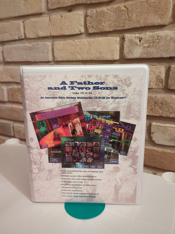 A Father And Two Sons Luke 15.11 – 32 Multimedia CD-Rom American Bible Study