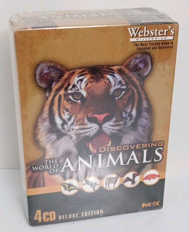Webster’s Millennium The World Of Discovering Animals 4 CD Deluxe Edition For Pc