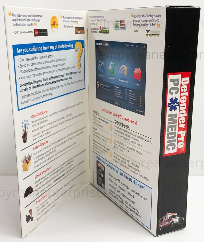 Defender Pro 2012 PC Medic 2012 Computer Security - Windows NEW in Box gallery