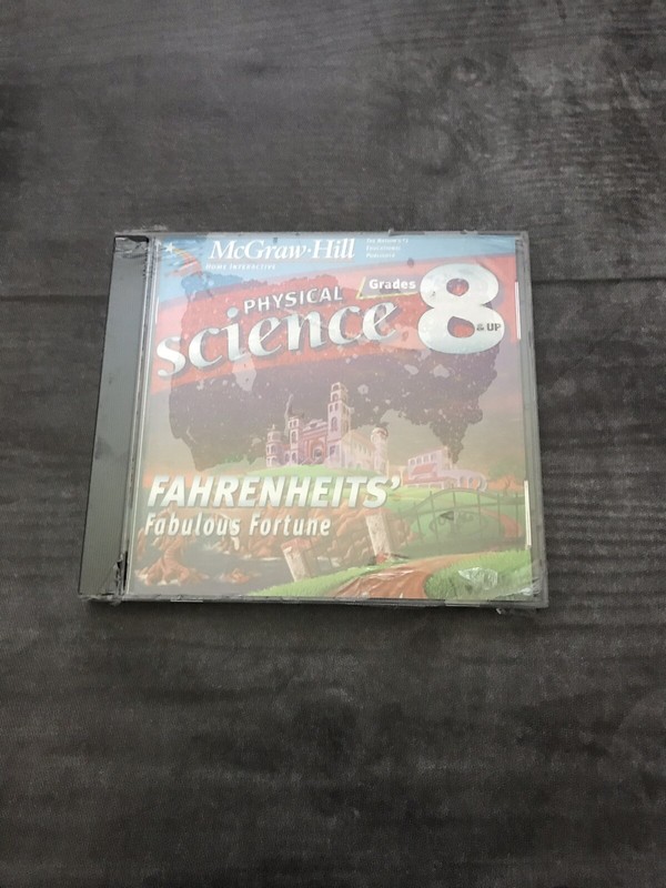 McGraw Hill Physical Science Grade 8 Fahrenheits Fabulous Fortune Software CD